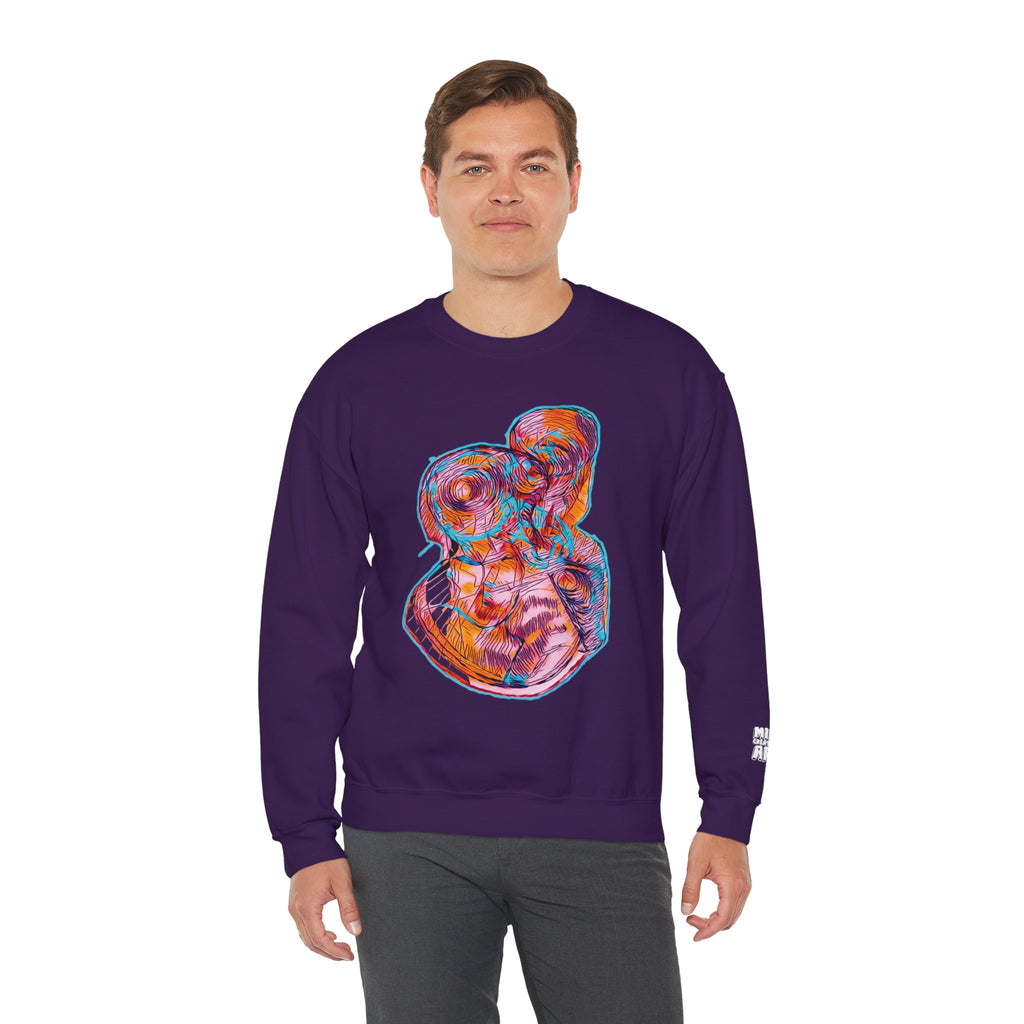 Curiosity (Pink) Unisex Heavy Blend™ Crewneck Sweatshirt
