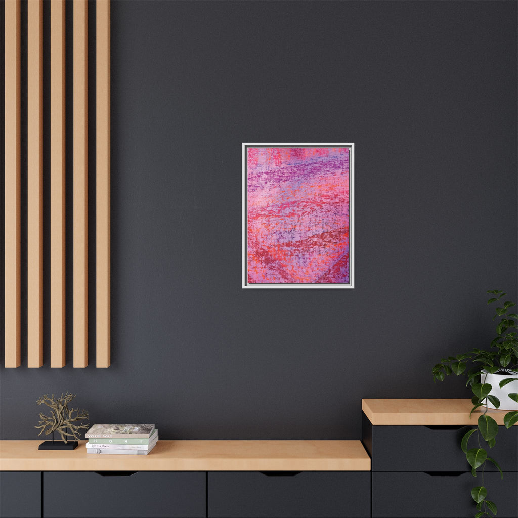 Lagoon (V4) Matte Canvas, Framed