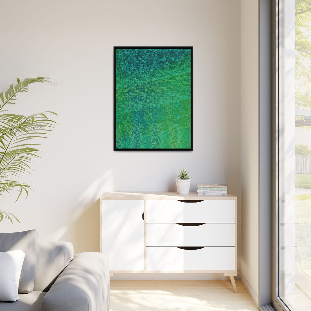 Oceanic (V3) Matte Canvas, Framed