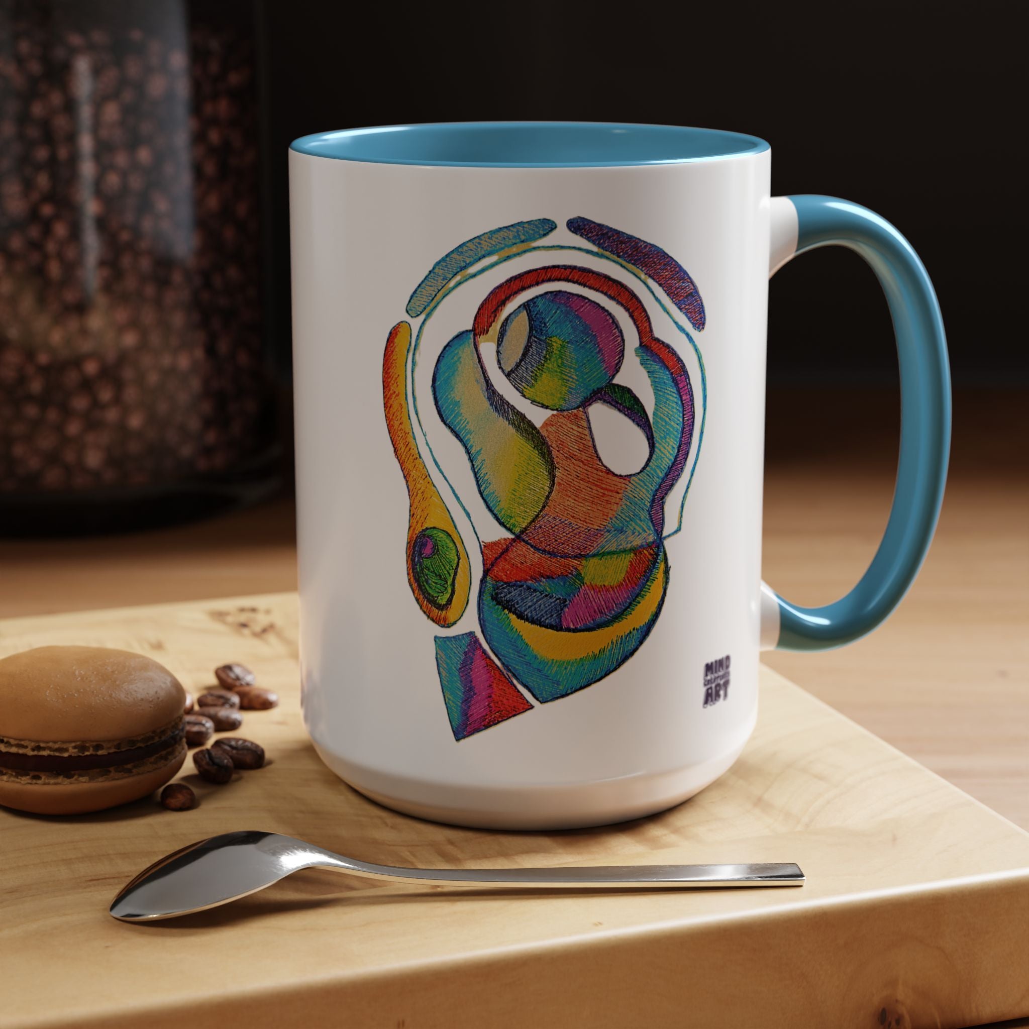Cyclical Accent Coffee Mug (11oz, 15oz)