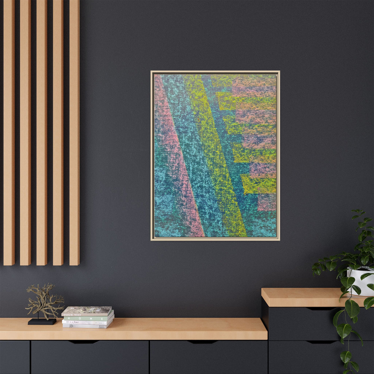 Steady Matte Canvas, Framed