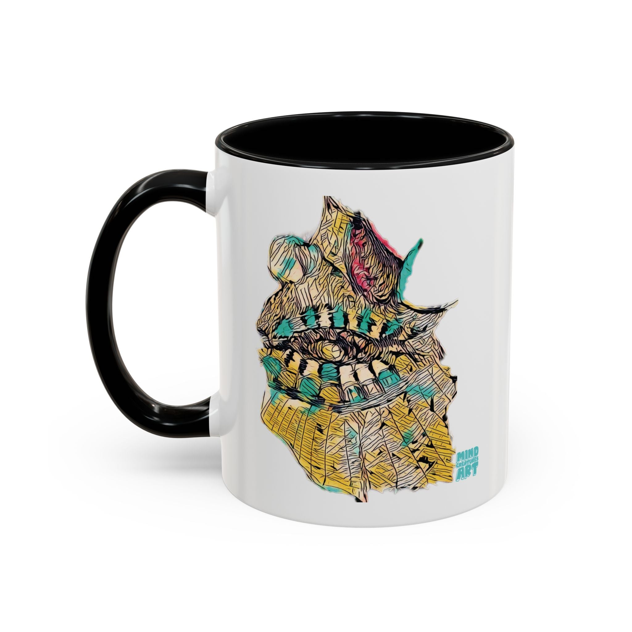 Hypnagogic (Gold) Accent Coffee Mug (11oz, 15oz)