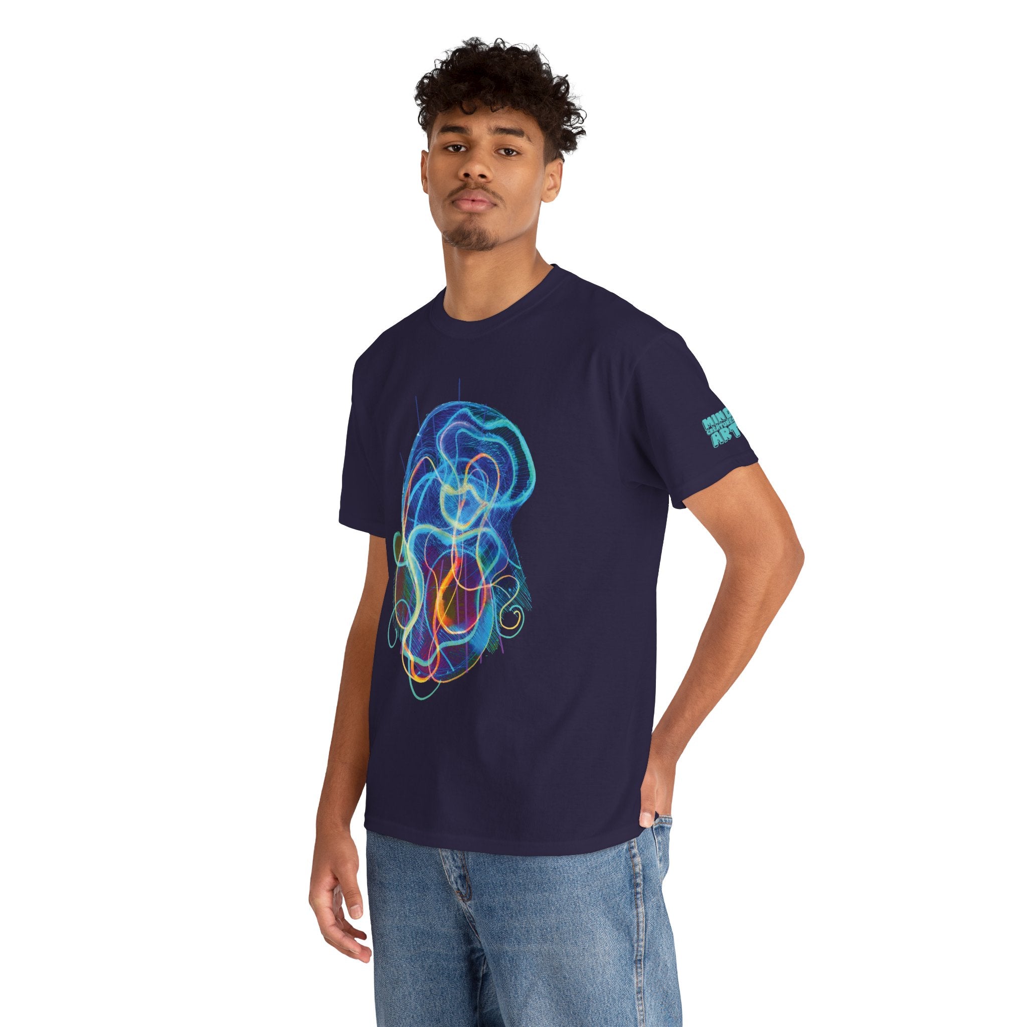 Davy Jones (Electric Blue) Unisex Heavy Cotton Tee