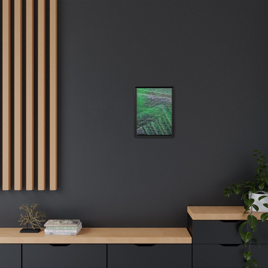Voice (V3) Matte Canvas, Framed