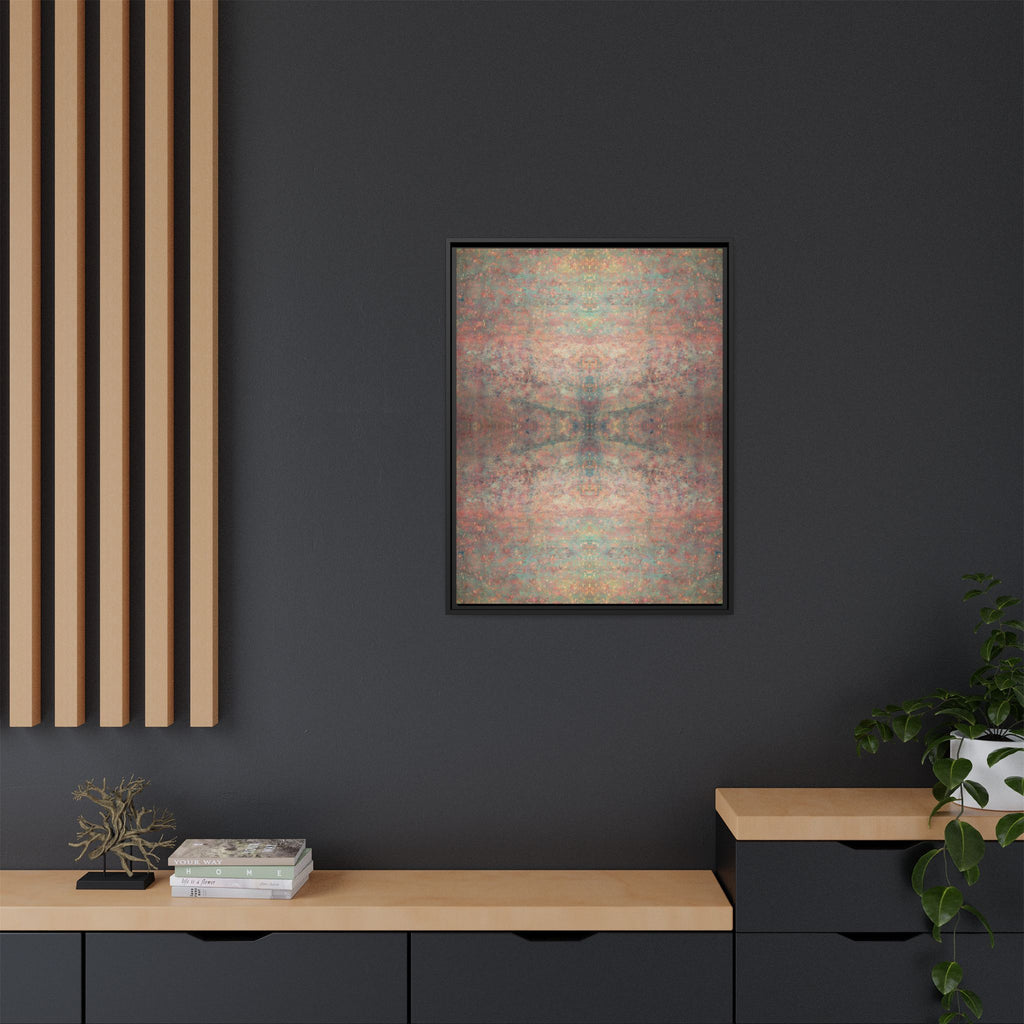 Hourglass Matte Canvas, Framed