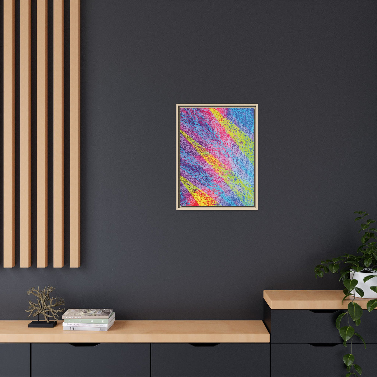 Spear Matte Canvas, Framed