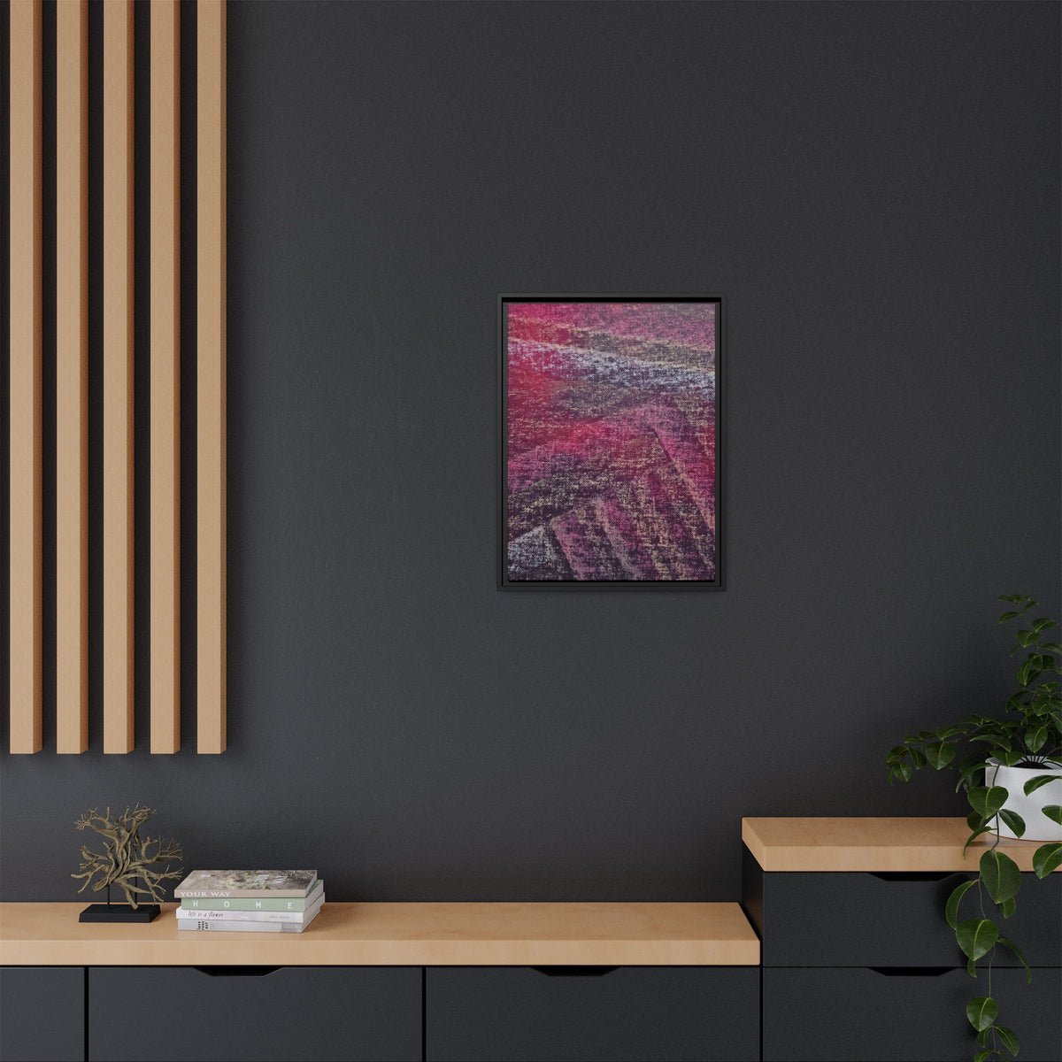 Voice Matte Canvas, Framed