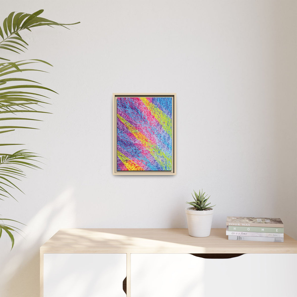 Spear Matte Canvas, Framed