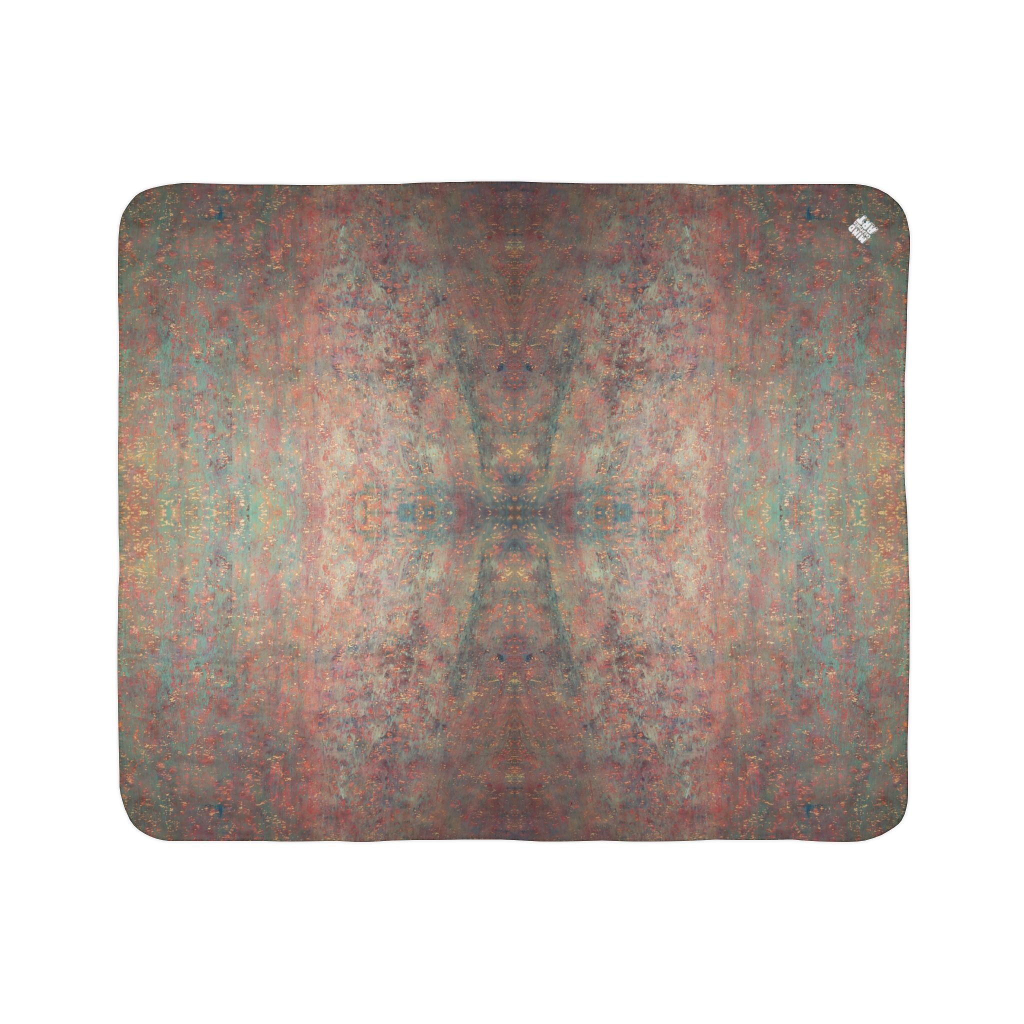 Hourglass Fleece Sherpa Blanket