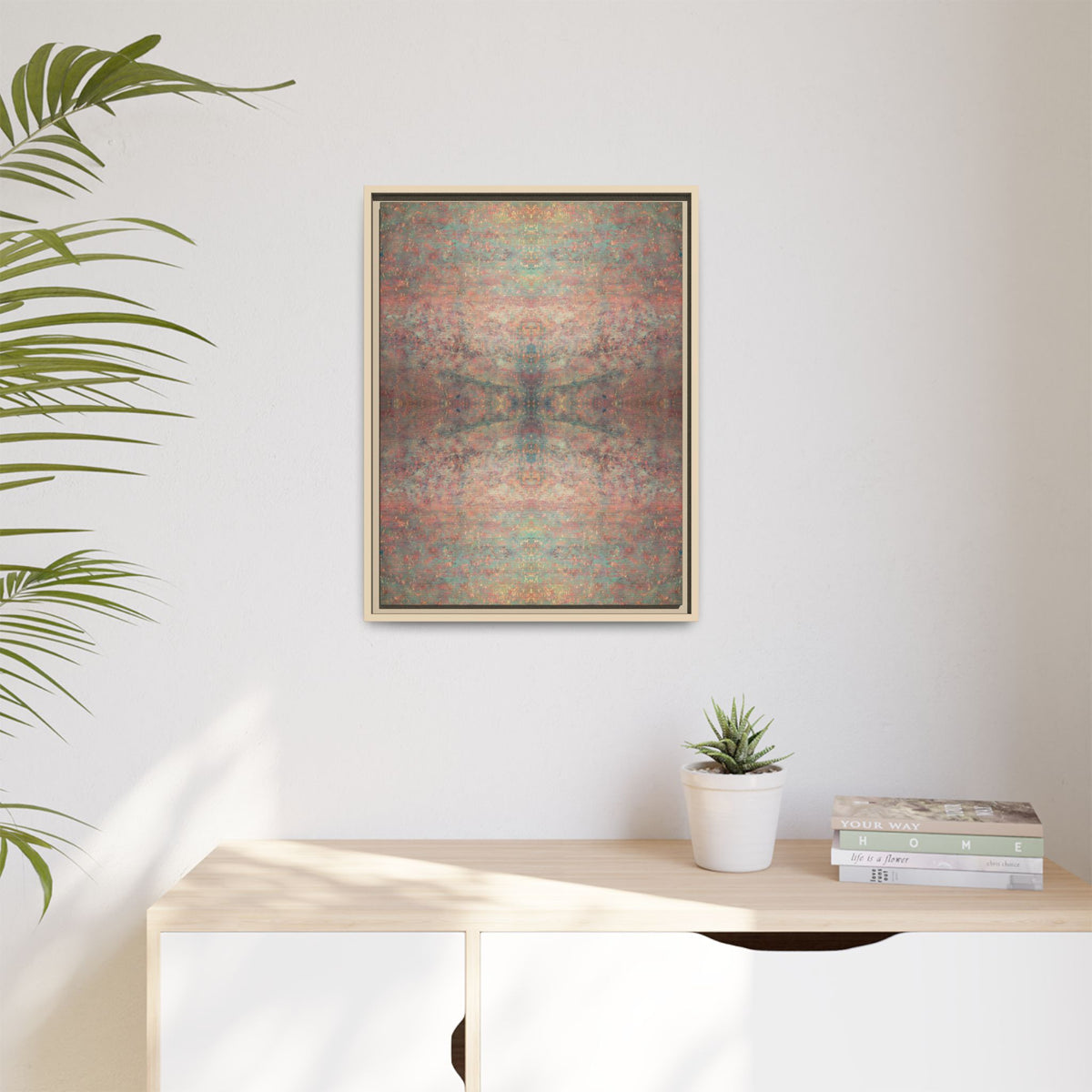 Hourglass Matte Canvas, Framed