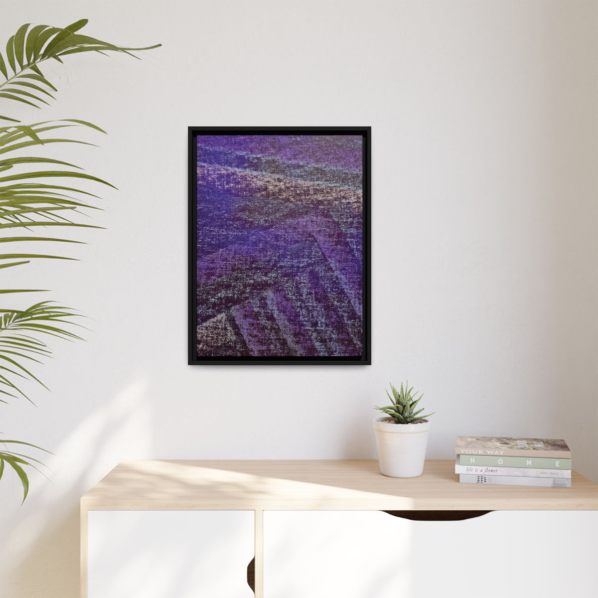 Voice (V2) Matte Canvas, Framed