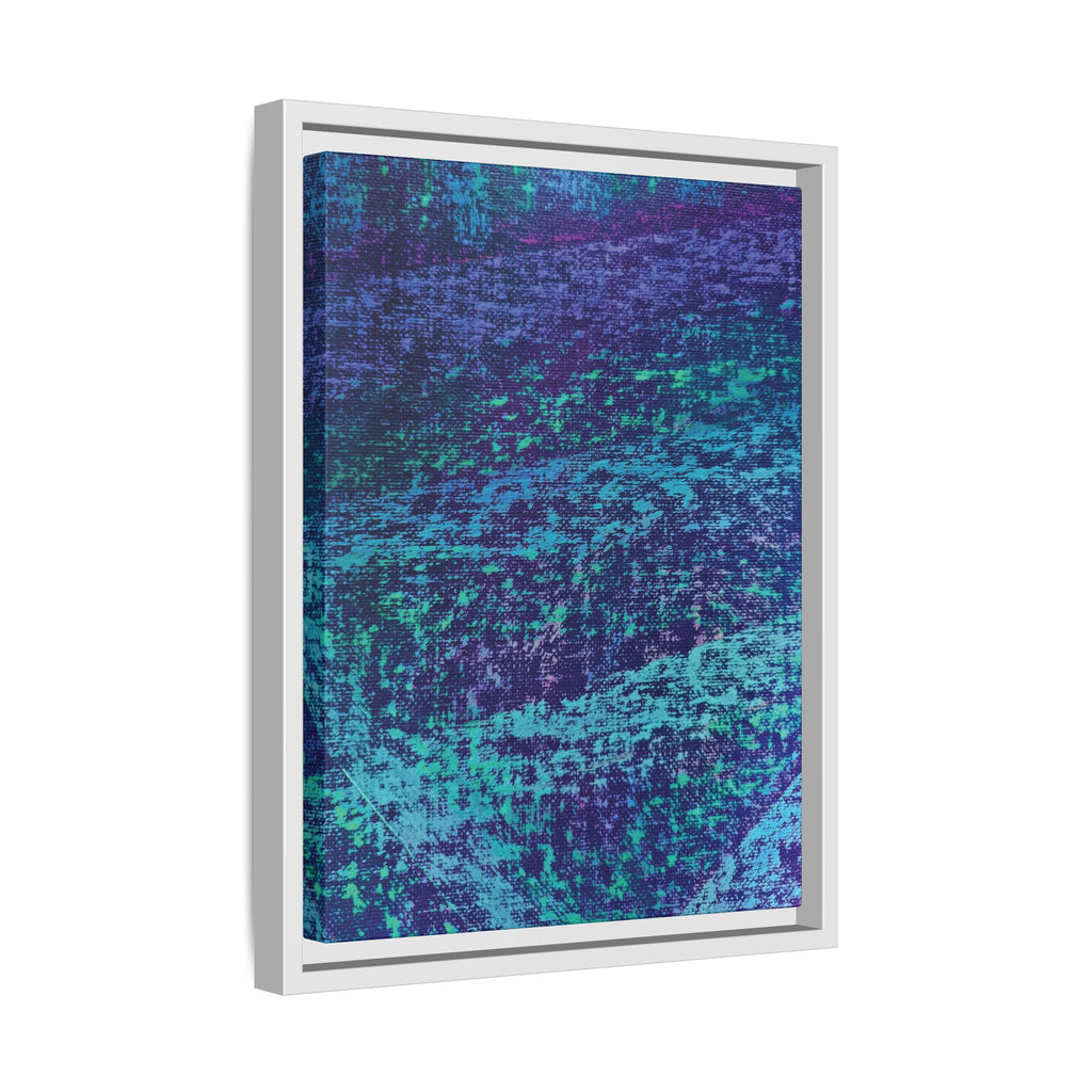 Lagoon Matte Canvas, Framed