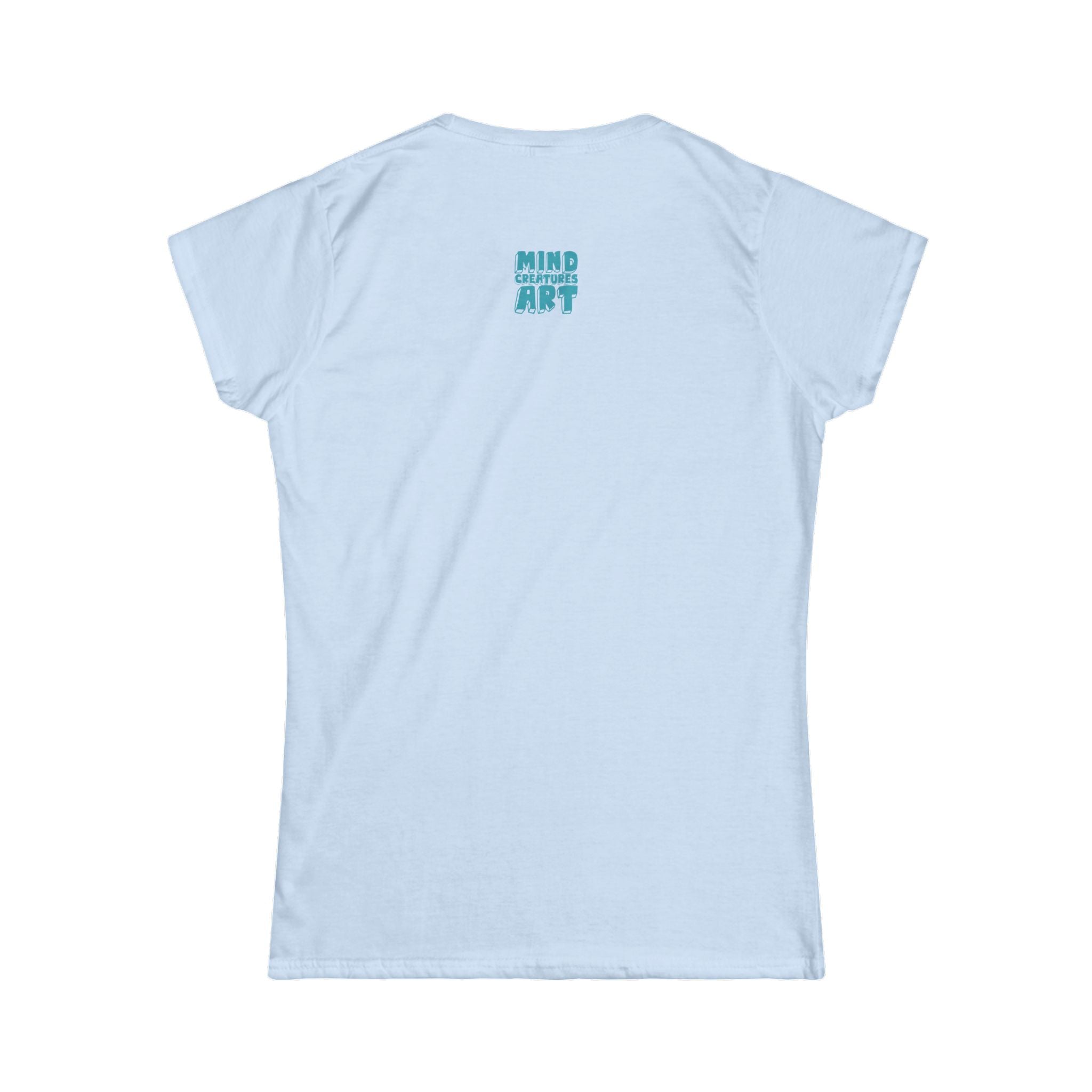 Cheshire (Pink & Teal) Women's Softstyle Tee