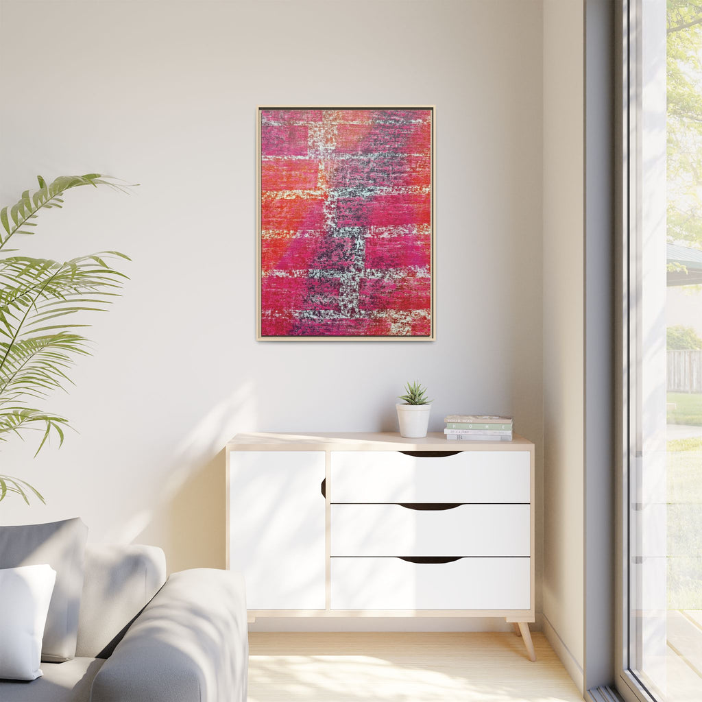 Experiment (V4) Matte Canvas, Framed