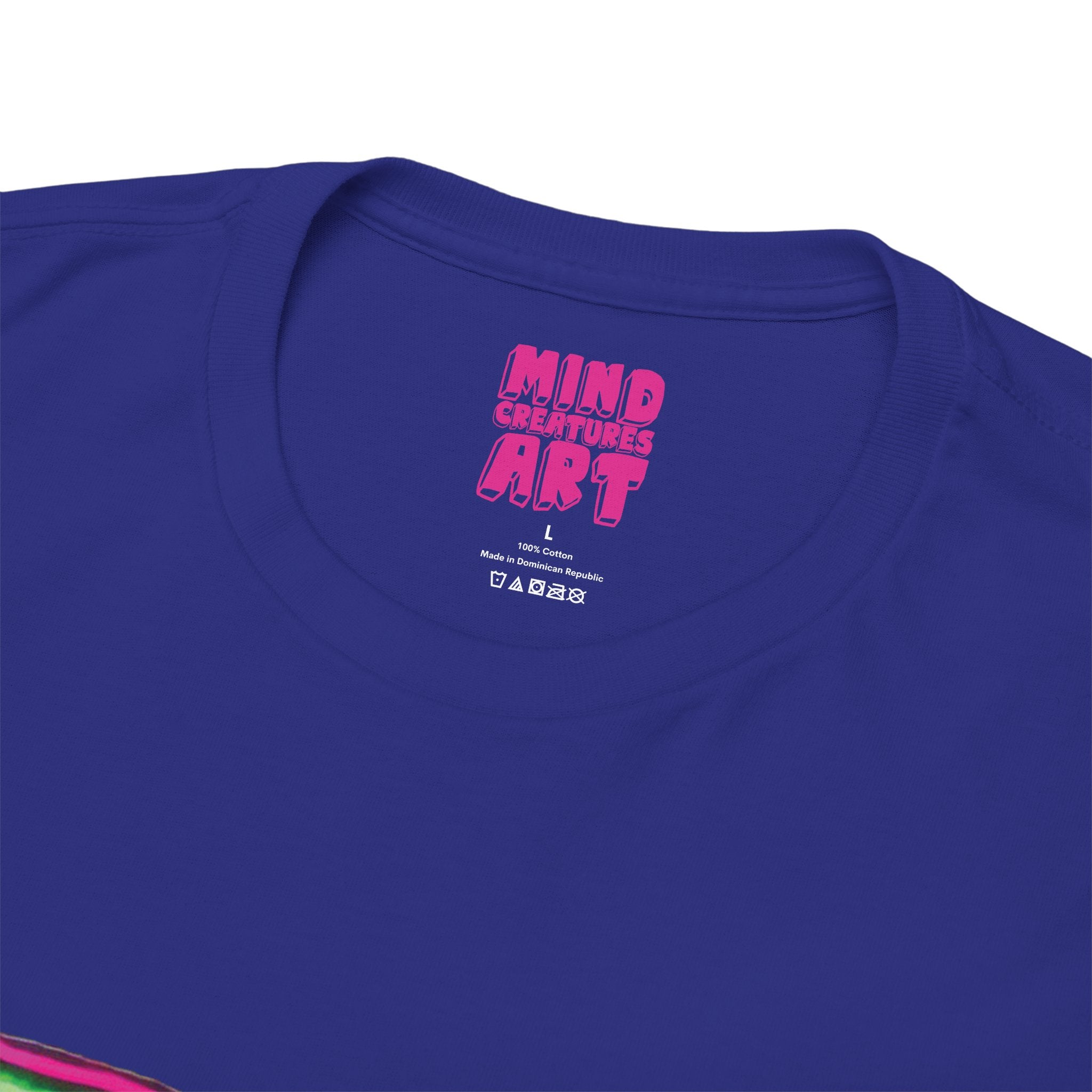 Cheshire (Pink & Green) Unisex Heavy Cotton Tee