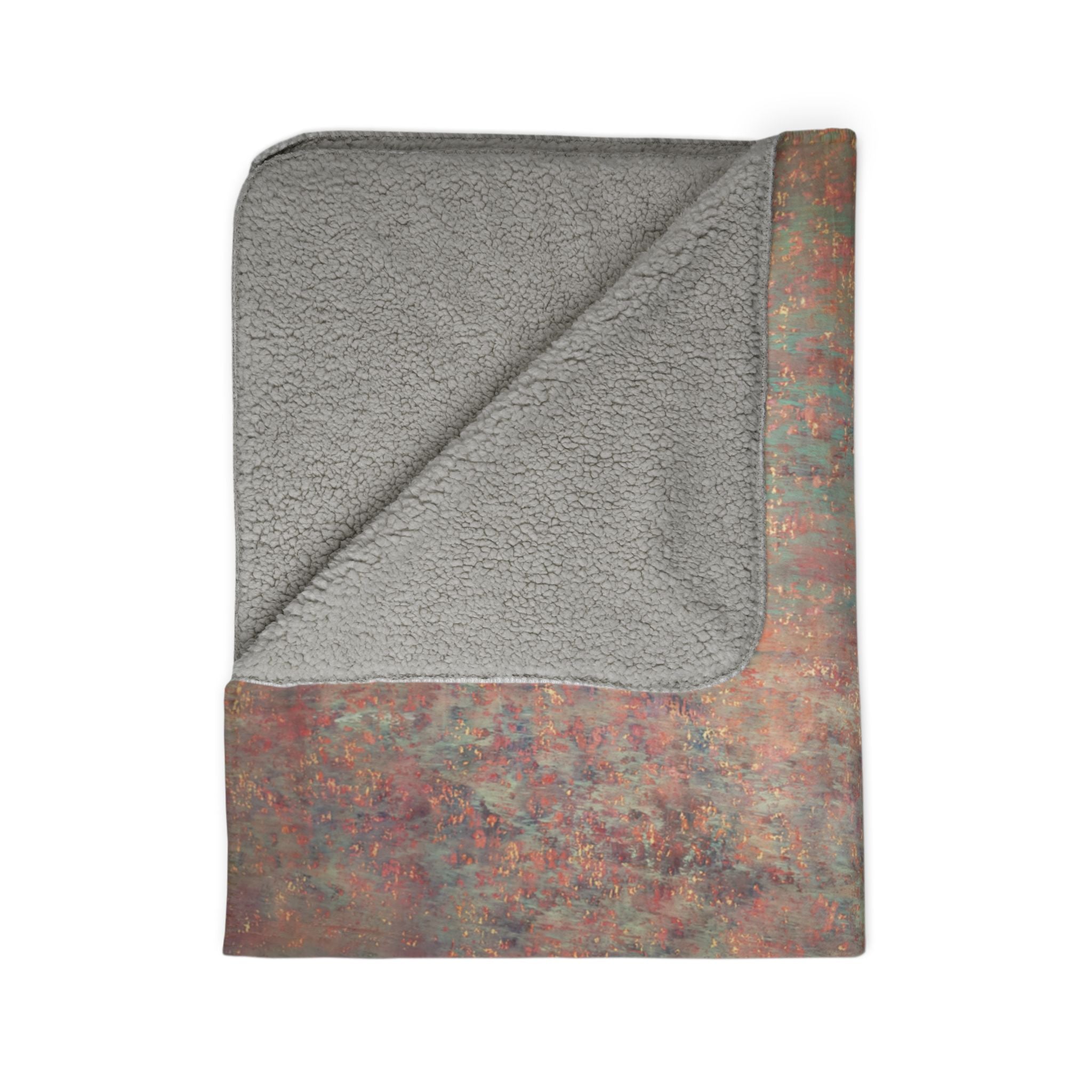 Hourglass Fleece Sherpa Blanket