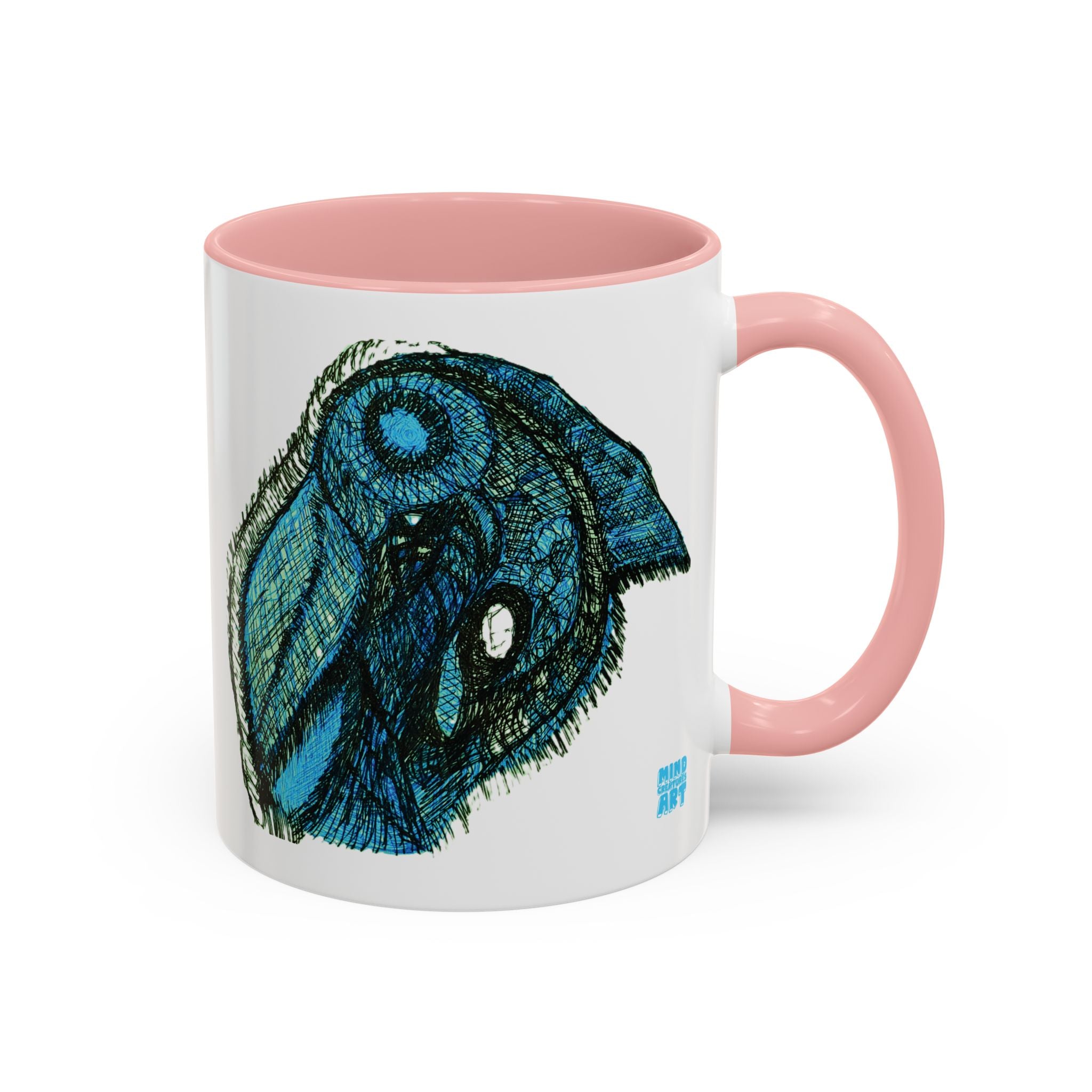 Who Are You? (Teal) Accent Coffee Mug (11oz, 15oz)