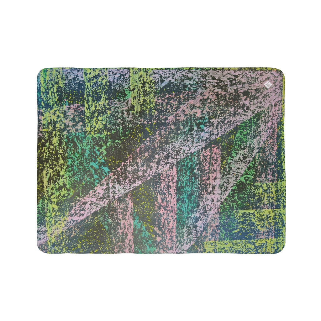 Stream Fleece Sherpa Blanket