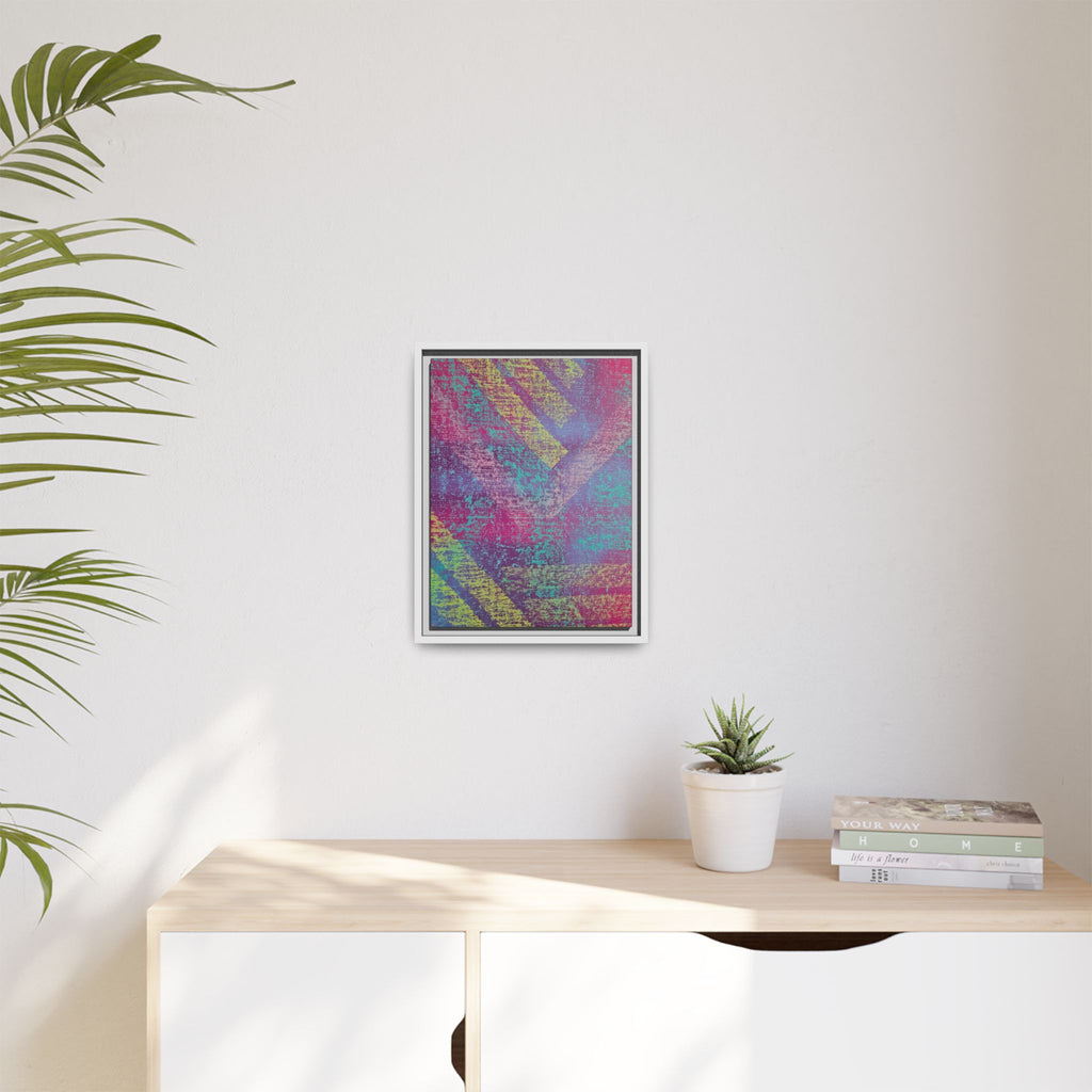 Construct Matte Canvas, Framed