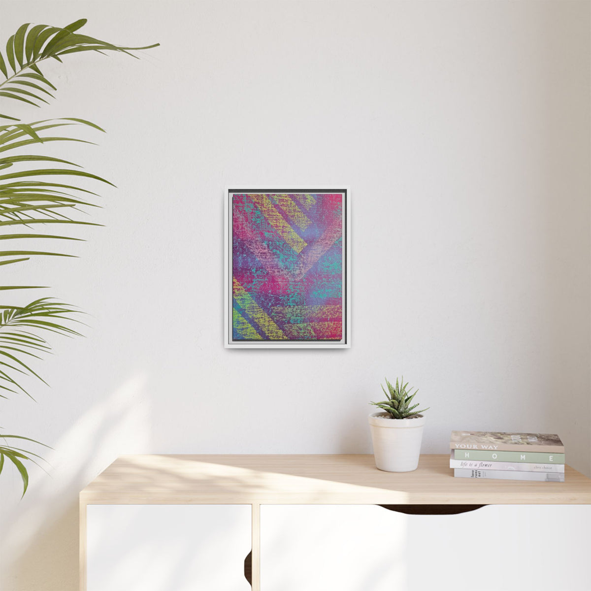 Construct Matte Canvas, Framed