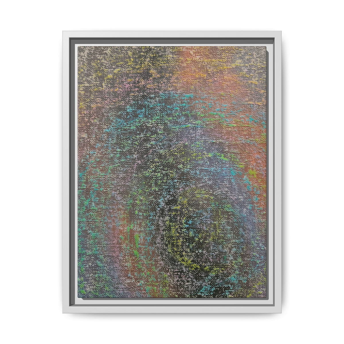 Iridescent Matte Canvas, Framed
