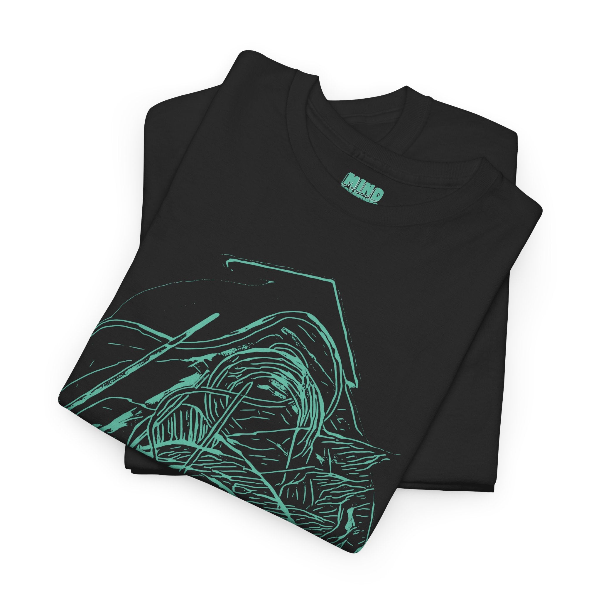 Dive Reflex (Teal) Unisex Heavy Cotton Tee