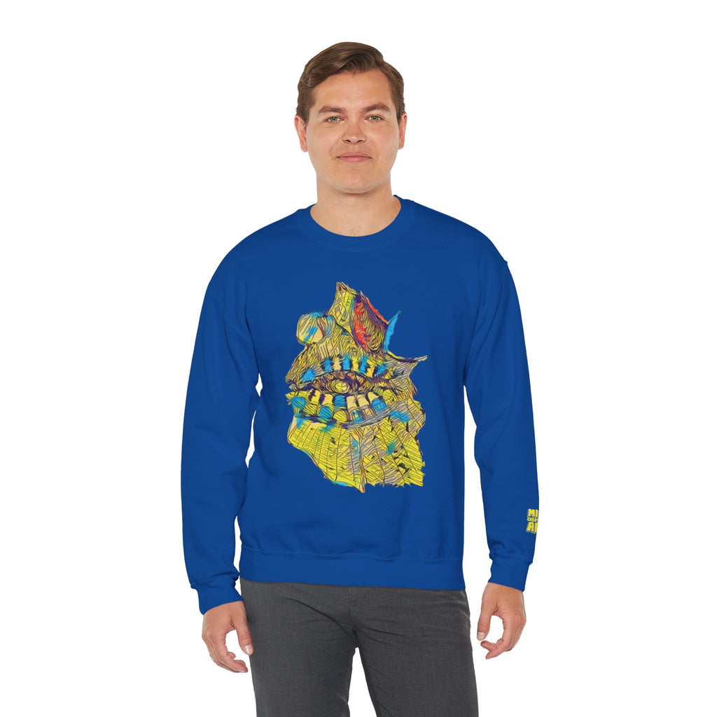 Hypnagogic (Neon) Unisex Heavy Blend™ Crewneck Sweatshirt