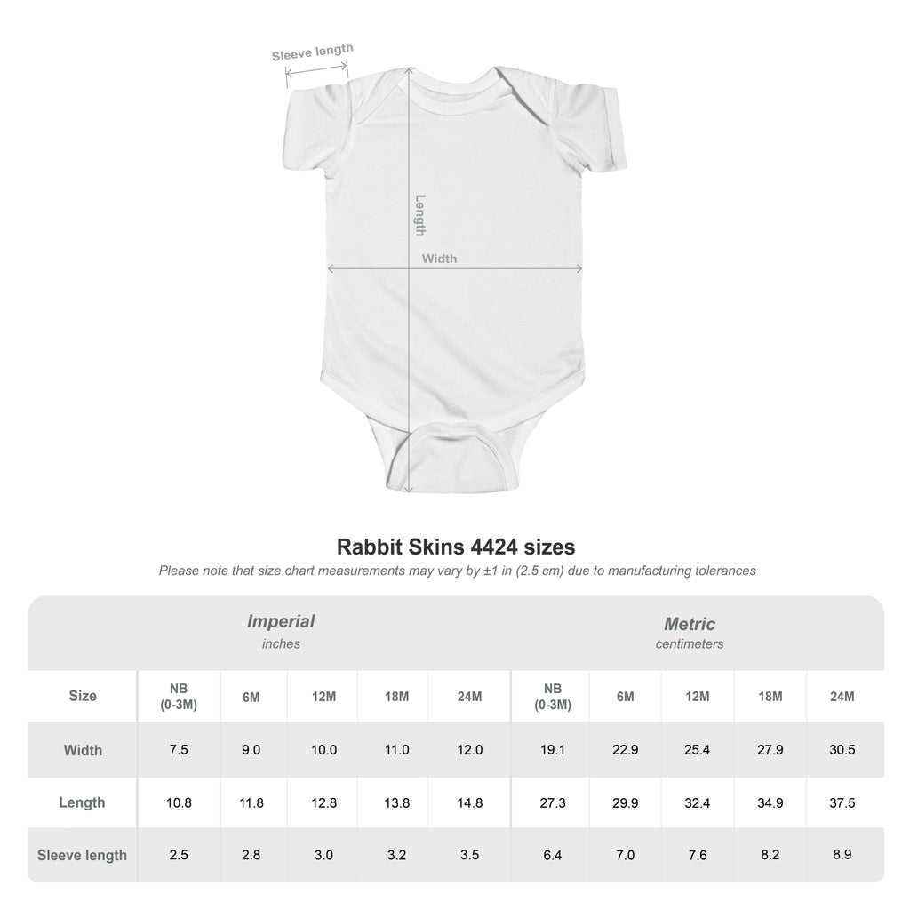 Exploration (Version 2) Infant Fine Jersey Bodysuit