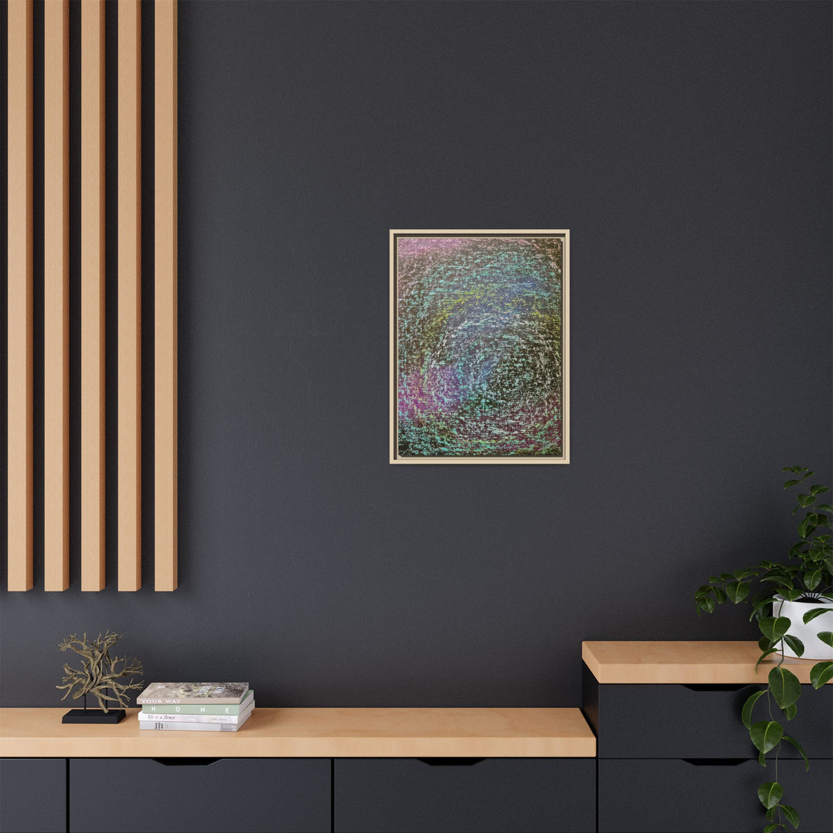 Spark Matte Canvas, Framed