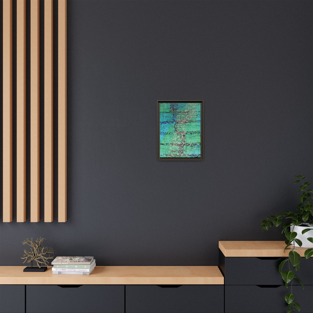 Experiment (V2) Matte Canvas, Framed