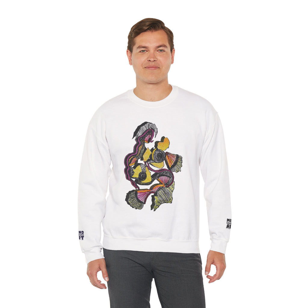 Crimson Teacher Unisex Heavy Blend™ Crewneck Sweatshirt