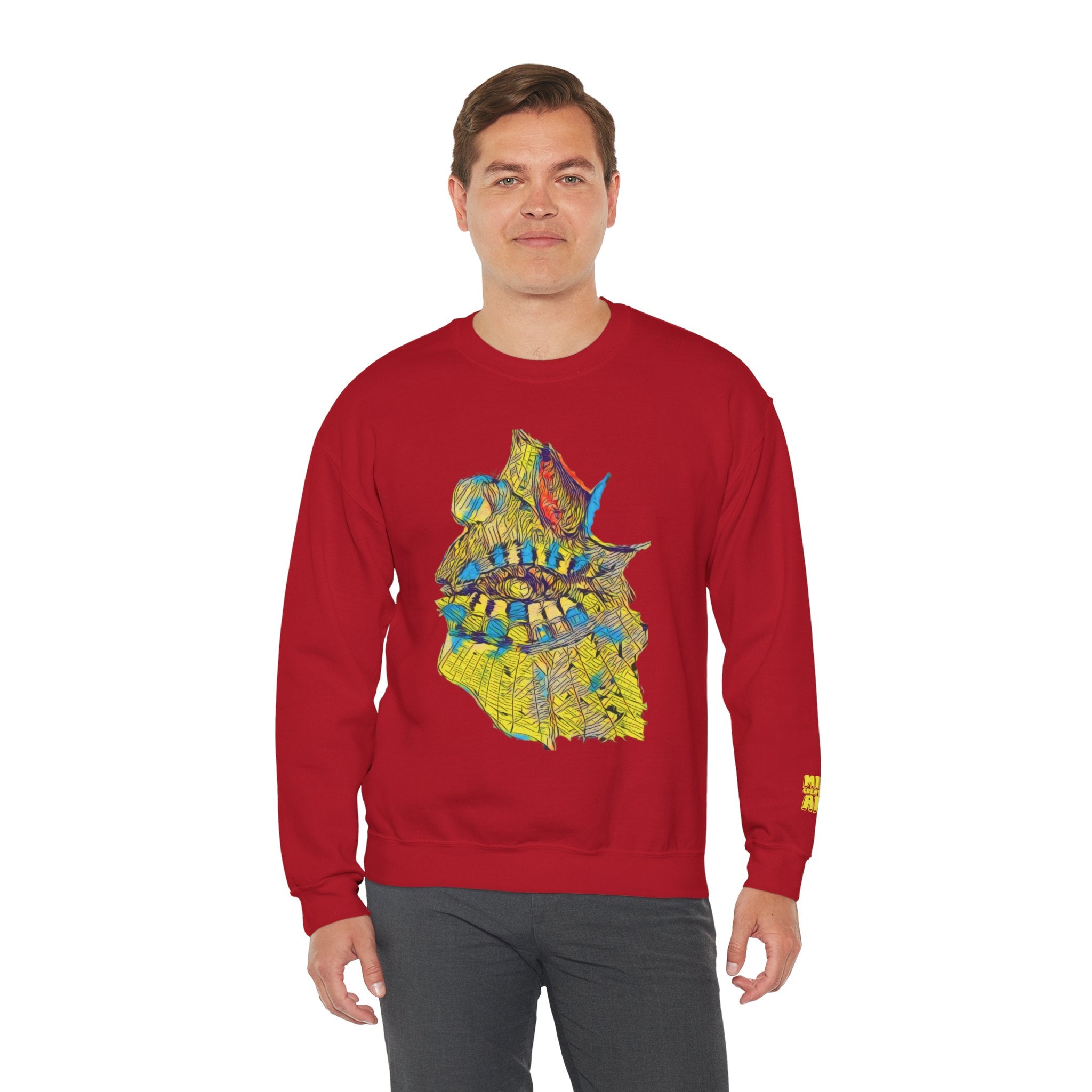 Hypnagogic (Neon) Unisex Heavy Blend™ Crewneck Sweatshirt