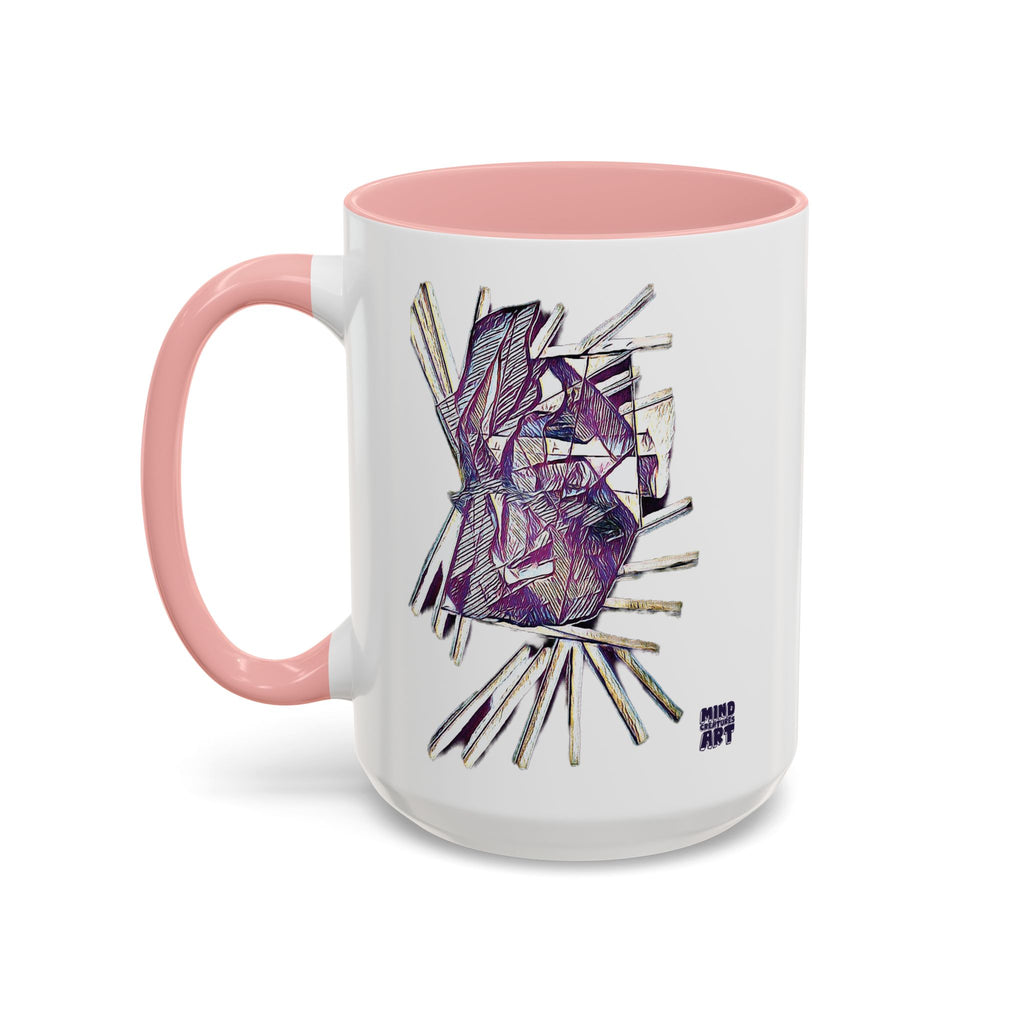 Lightspeed (Purple) Accent Coffee Mug (11oz, 15oz)