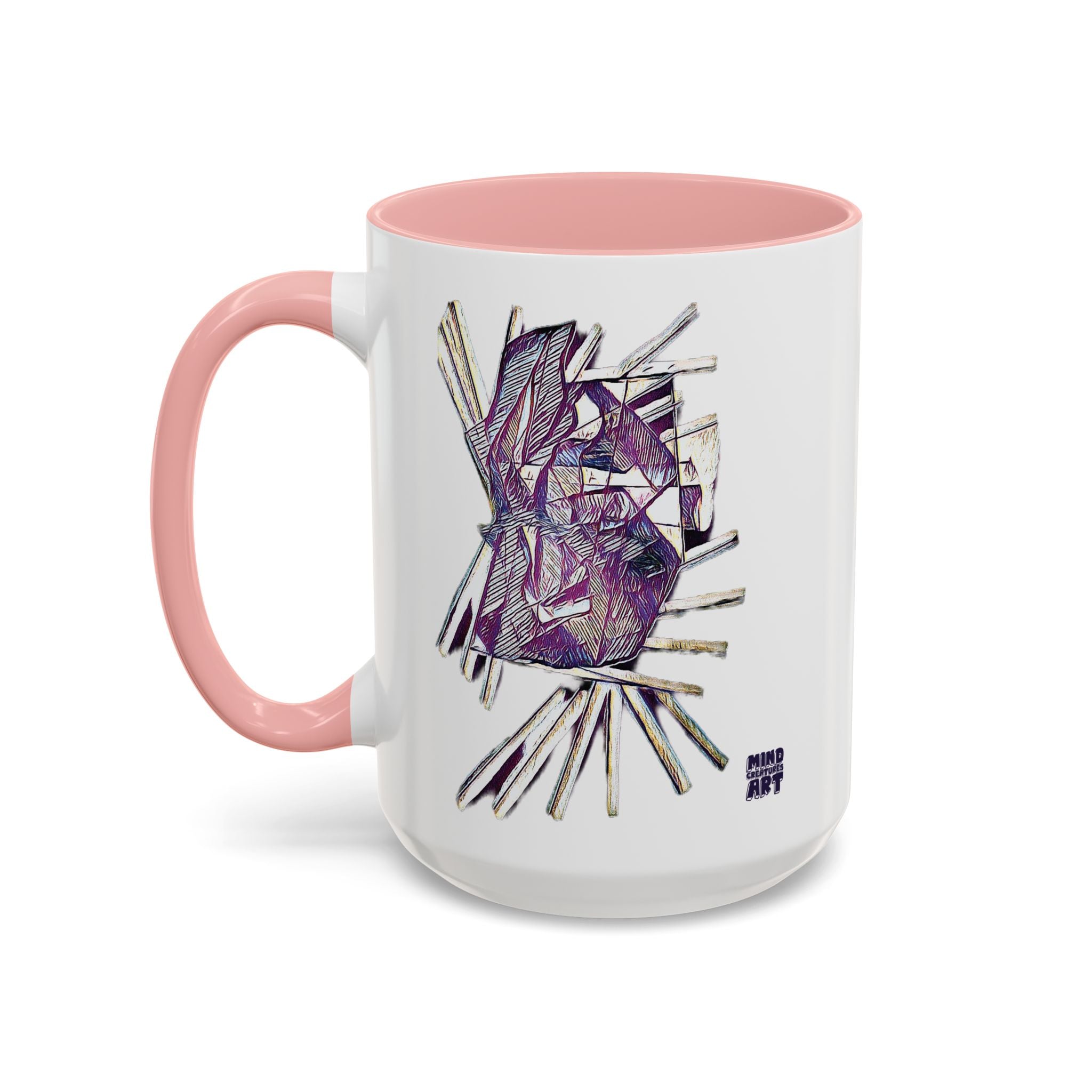 Lightspeed (Purple) Accent Coffee Mug (11oz, 15oz)