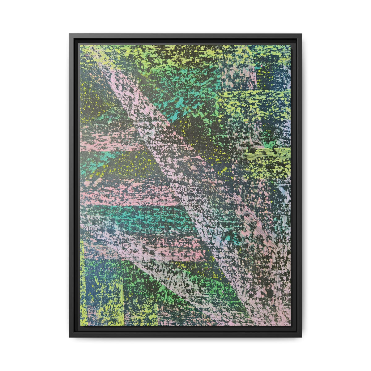 Stream Matte Canvas, Framed