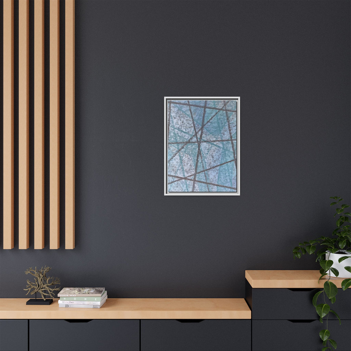 Knots (V3) Matte Canvas, Framed