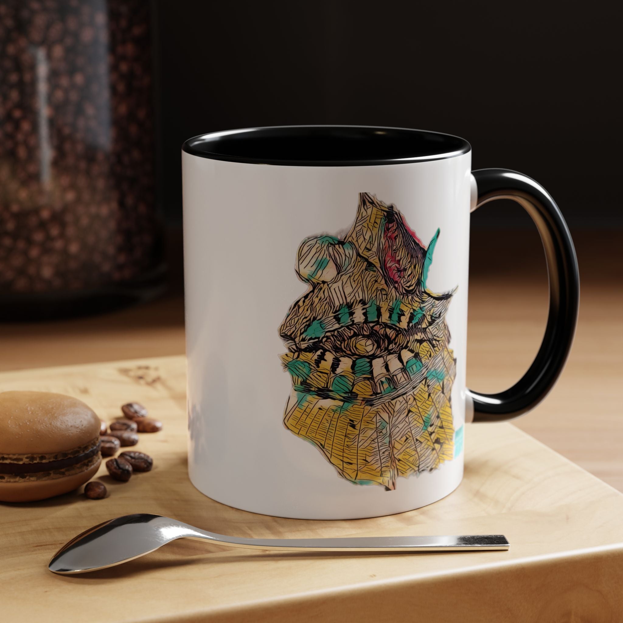 Hypnagogic (Gold) Accent Coffee Mug (11oz, 15oz)