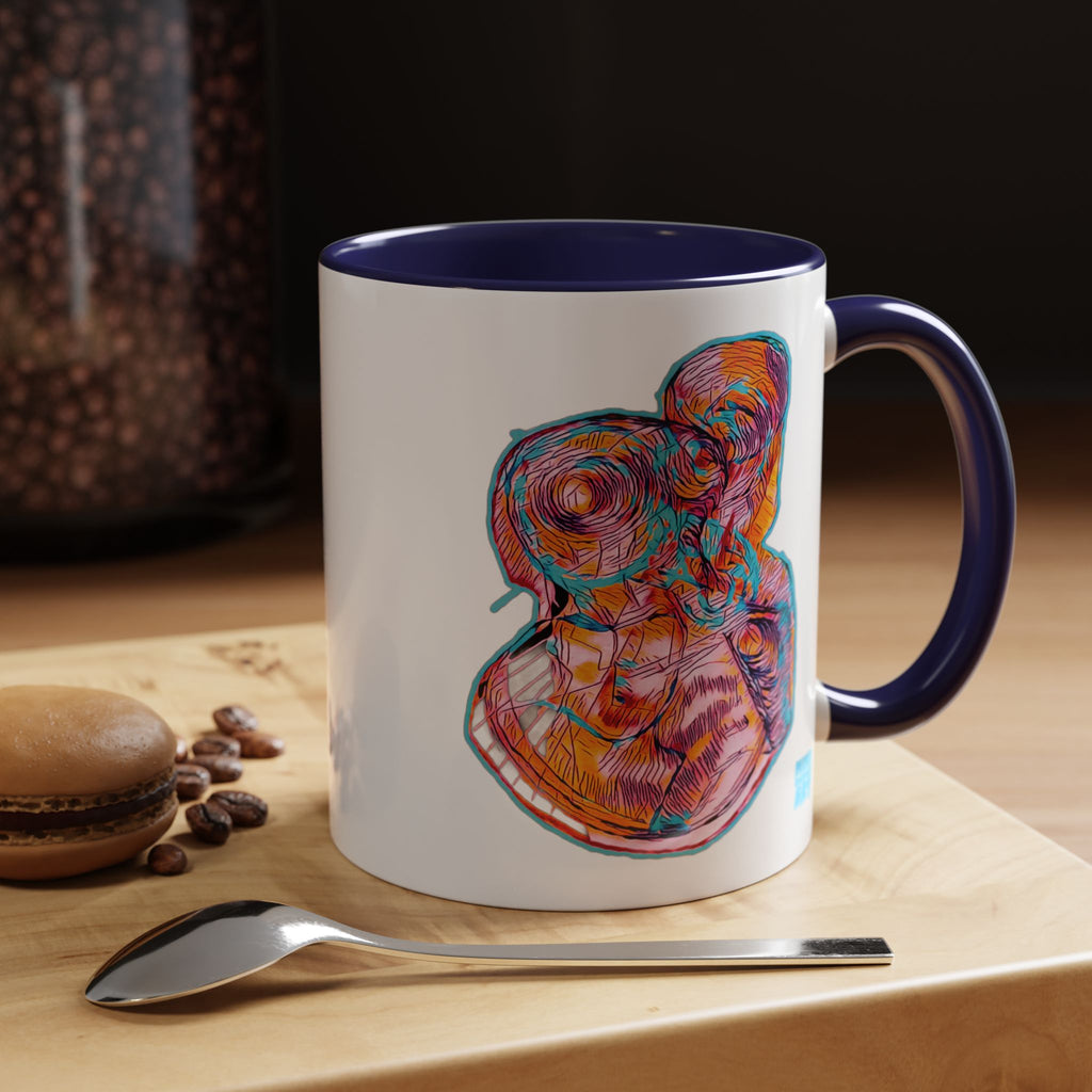 Curiosity (Pink) Accent Coffee Mug (11oz, 15oz)