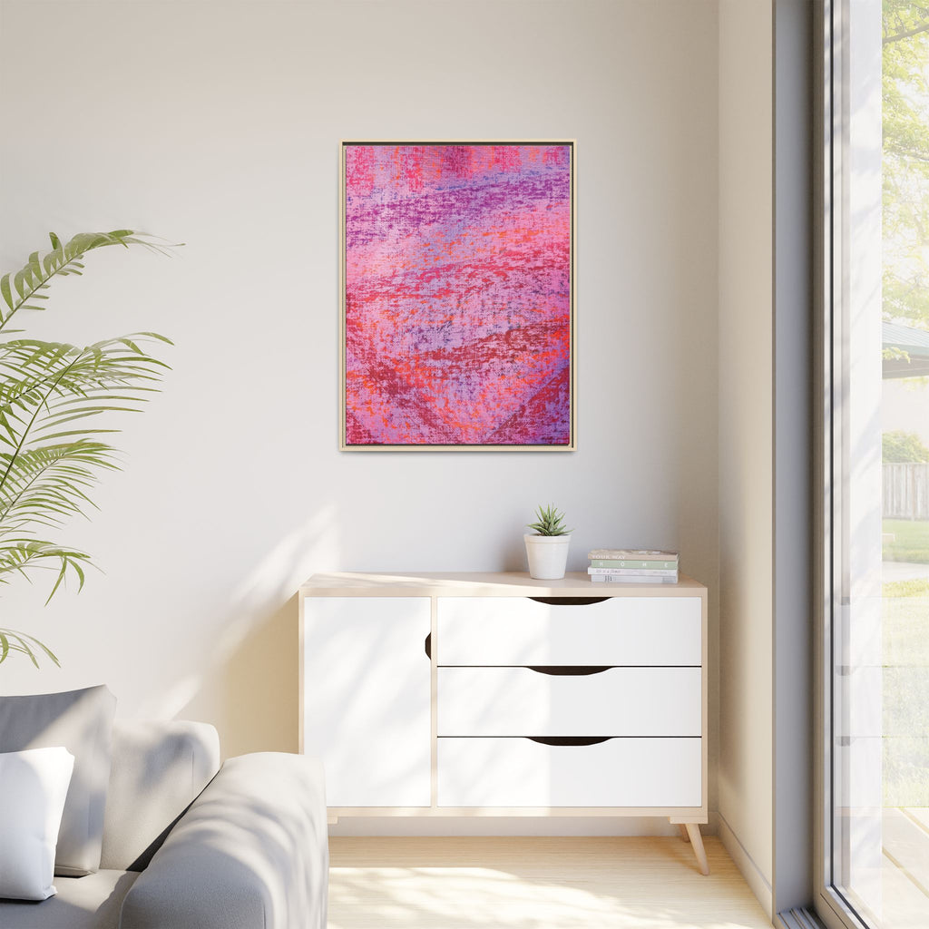Lagoon (V4) Matte Canvas, Framed