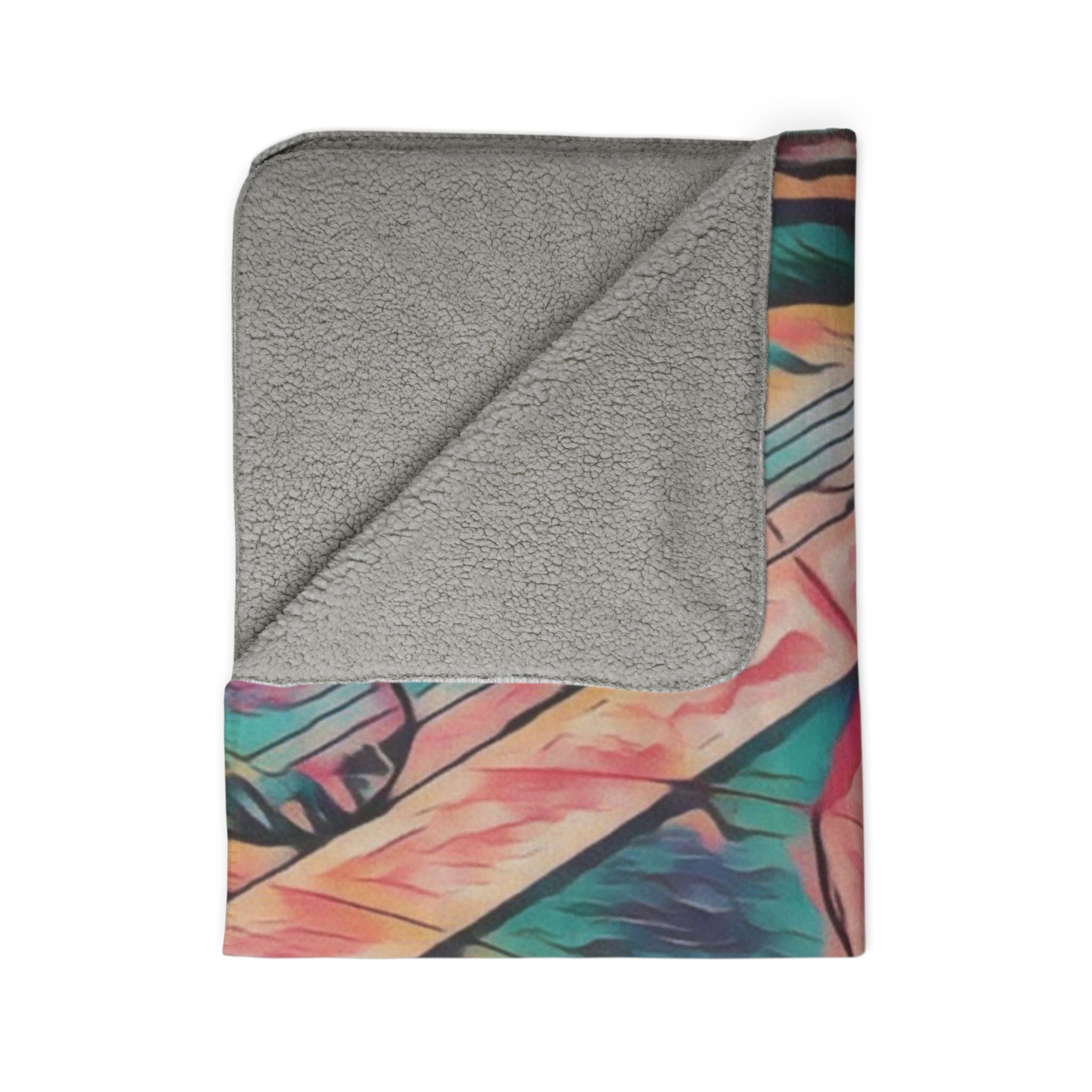 Love Fleece Sherpa Blanket