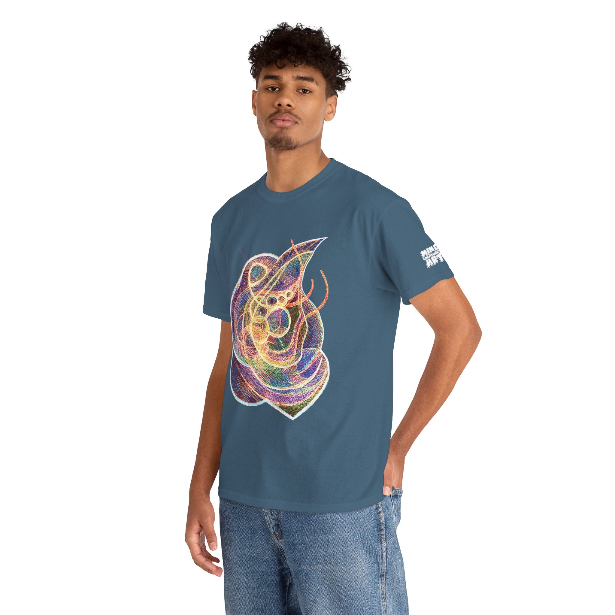 Renewal (Electric Yellow & Purple) Unisex Heavy Cotton Tee