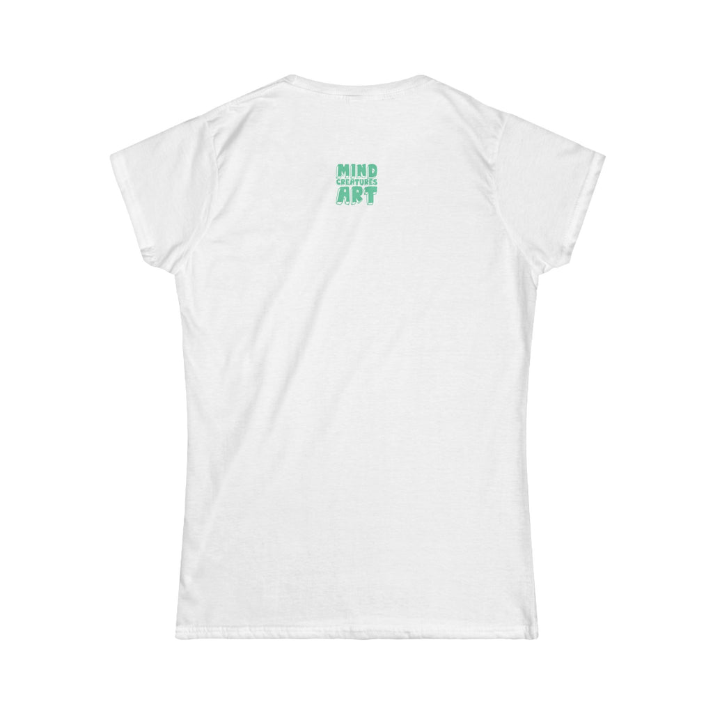 Cheshire (Pink & Seafoam) Women's Softstyle Tee