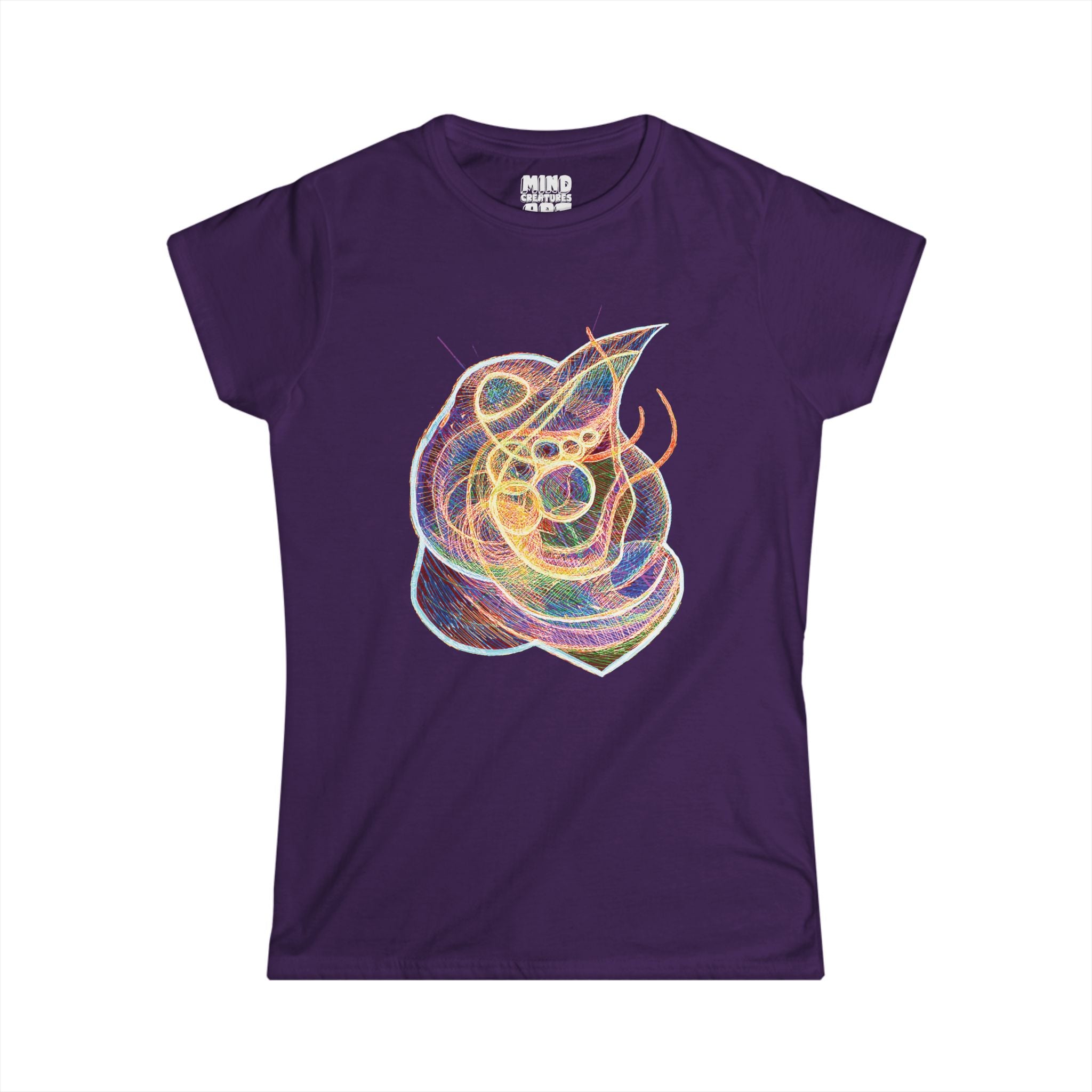 Renewal (Electric Yellow & Purple) Women's Softstyle Tee