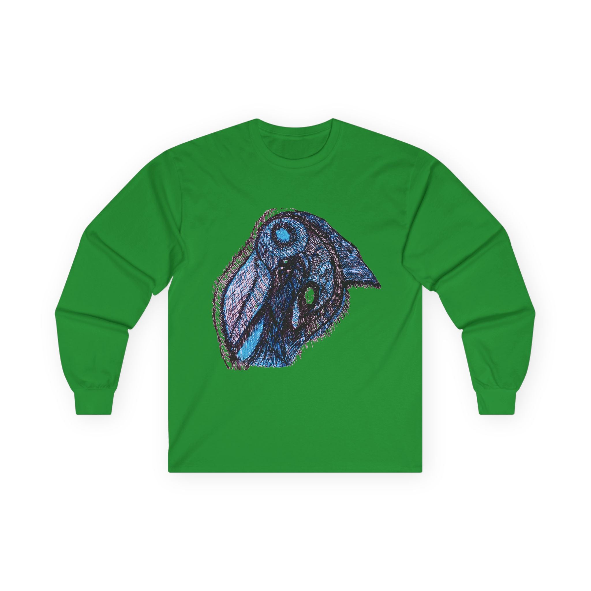 Who Are You? (Blue) Unisex Ultra Cotton Long Sleeve Tee