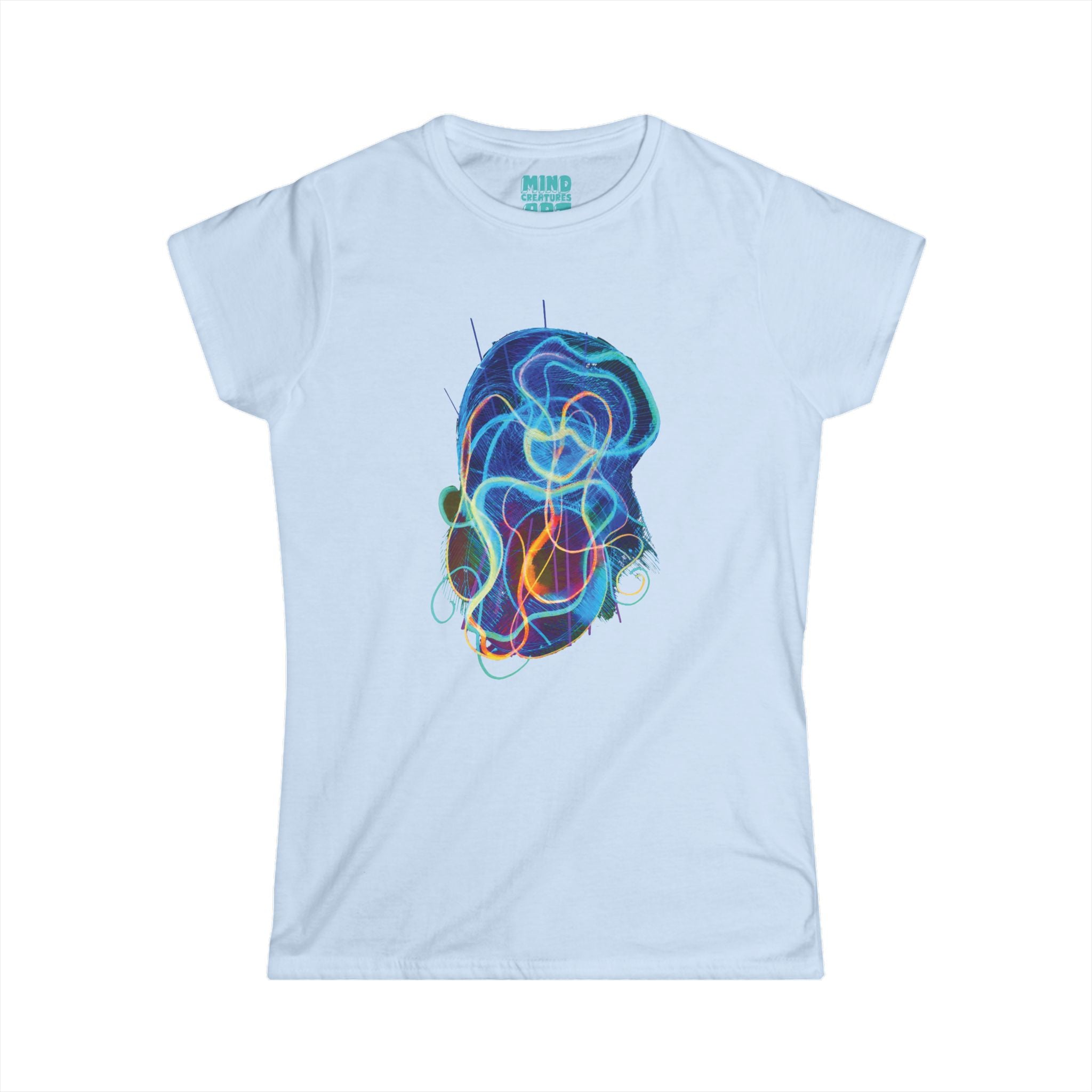 Davy Jones (Electric Blue) Women's Softstyle Tee