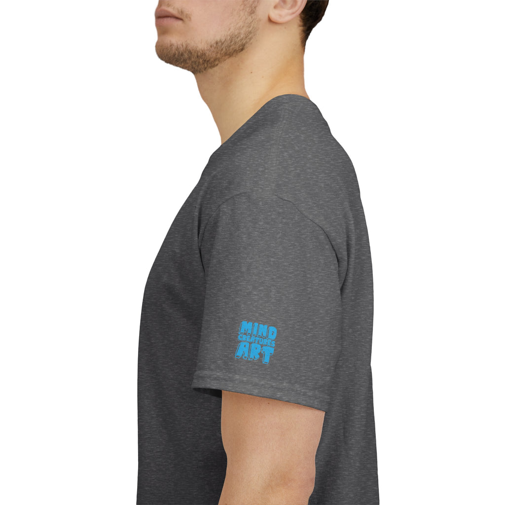 Cheshire (Blue & Yellow) Unisex Heavy Cotton Tee