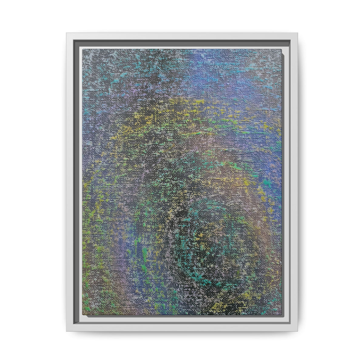 Iridescent (V2) Matte Canvas, Framed