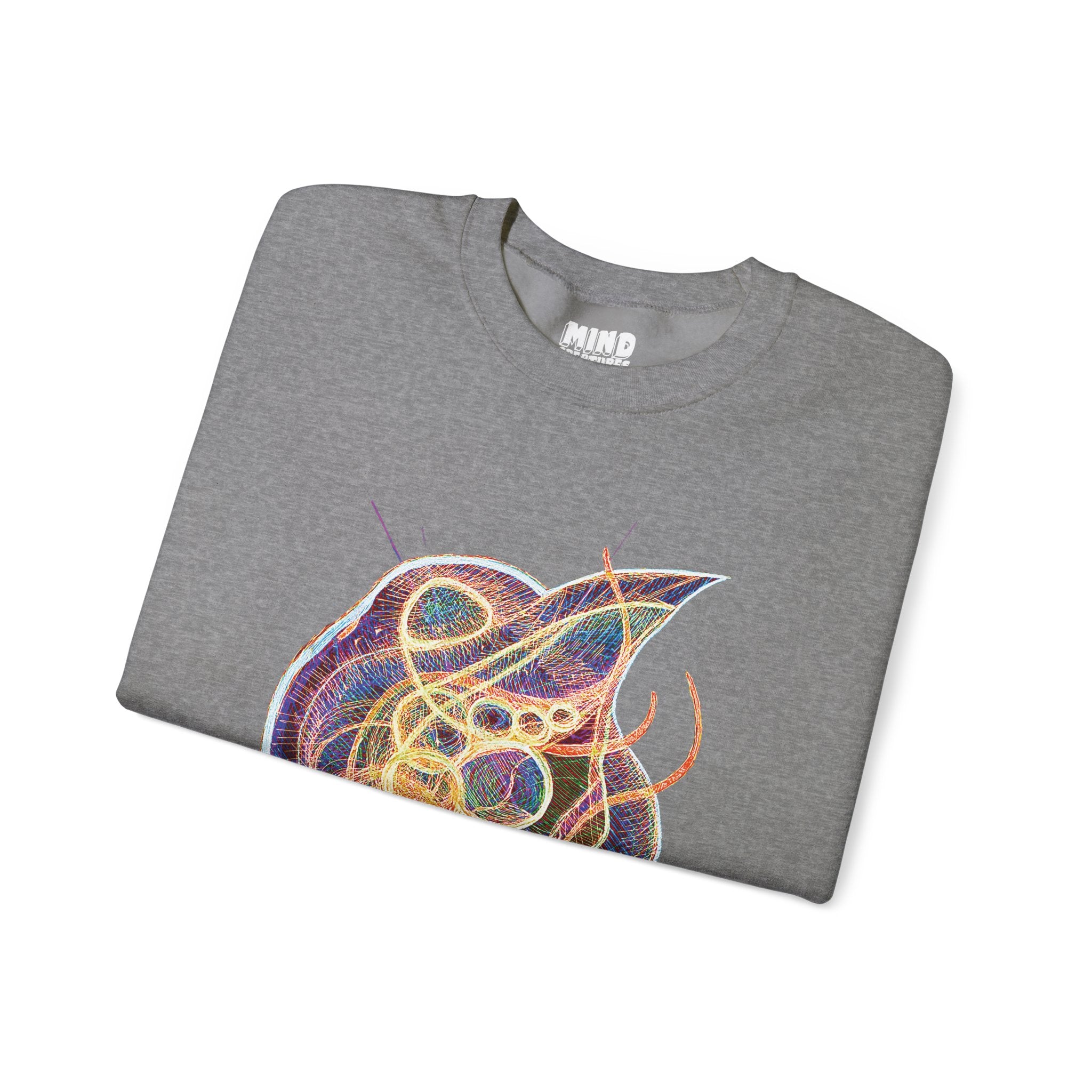 Renewal (Electric Yellow & Purple) Unisex Heavy Blend™ Crewneck Sweatshirt