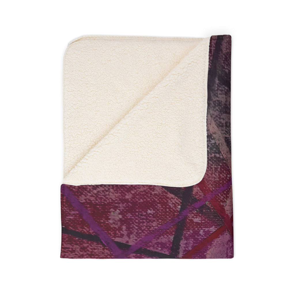Knots Fleece Sherpa Blanket