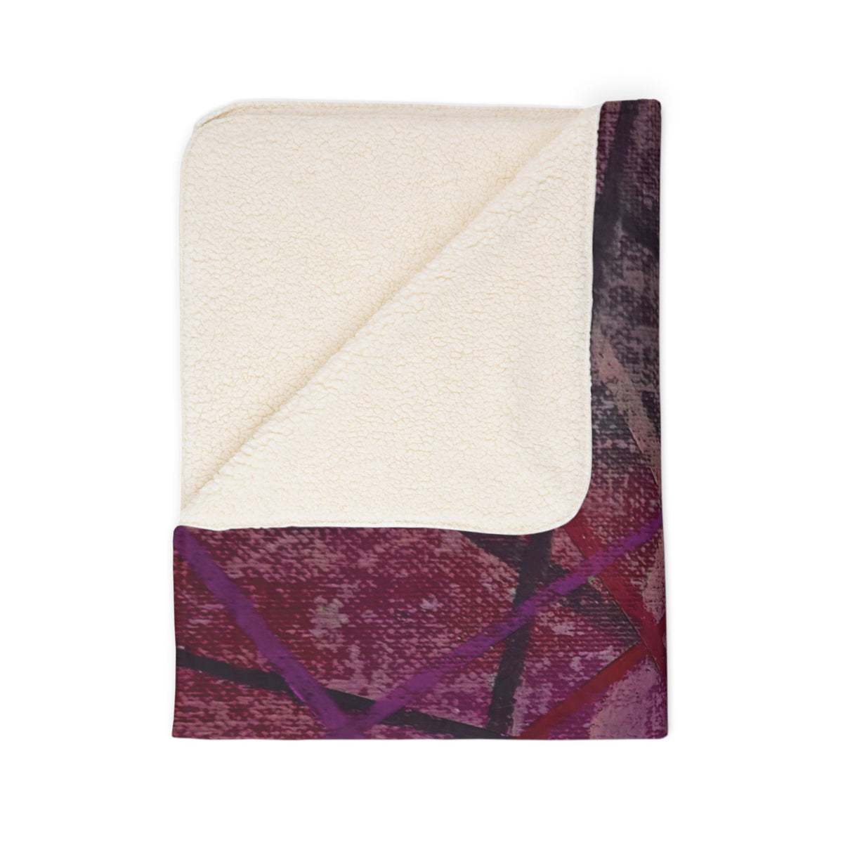 Knots Fleece Sherpa Blanket